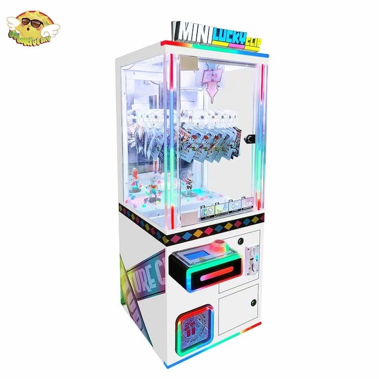 Coin Games Plush Toy Vending Small Clipping Machine Clip Prize Gift ...